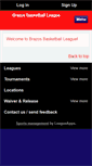 Mobile Screenshot of bbl.leagueapps.com