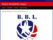 Tablet Screenshot of bbl.leagueapps.com