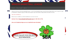 Desktop Screenshot of brazosbasketball.leagueapps.com