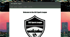 Desktop Screenshot of 303sportsleague.leagueapps.com