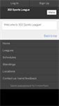 Mobile Screenshot of 303sportsleague.leagueapps.com