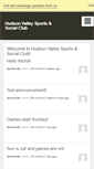 Mobile Screenshot of hvssc.leagueapps.com