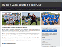 Tablet Screenshot of hvssc.leagueapps.com
