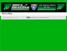 Tablet Screenshot of brickdragons.leagueapps.com