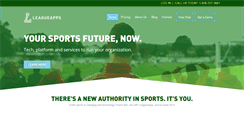 Desktop Screenshot of leagueapps.com