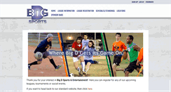 Desktop Screenshot of bigdfun.leagueapps.com